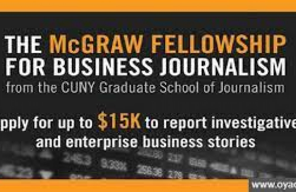 McGraw Centre for Business journalism Logo
